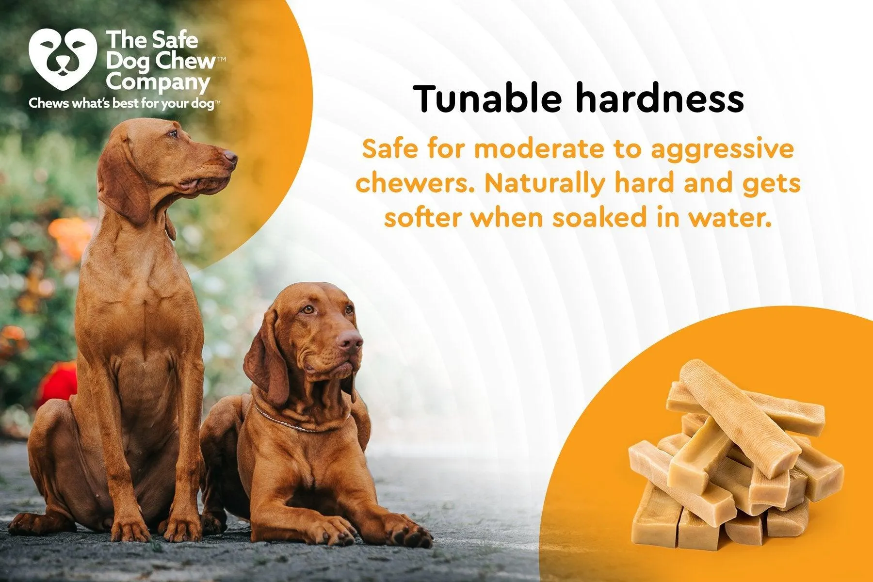 MEDIUM YAKS / Best for dogs under 35 lbs