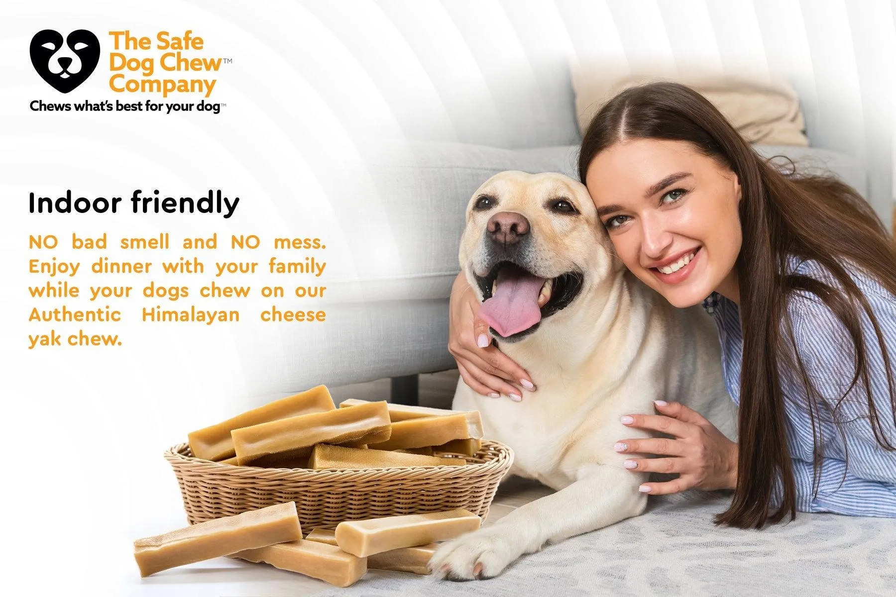 MEDIUM YAKS / Best for dogs under 35 lbs