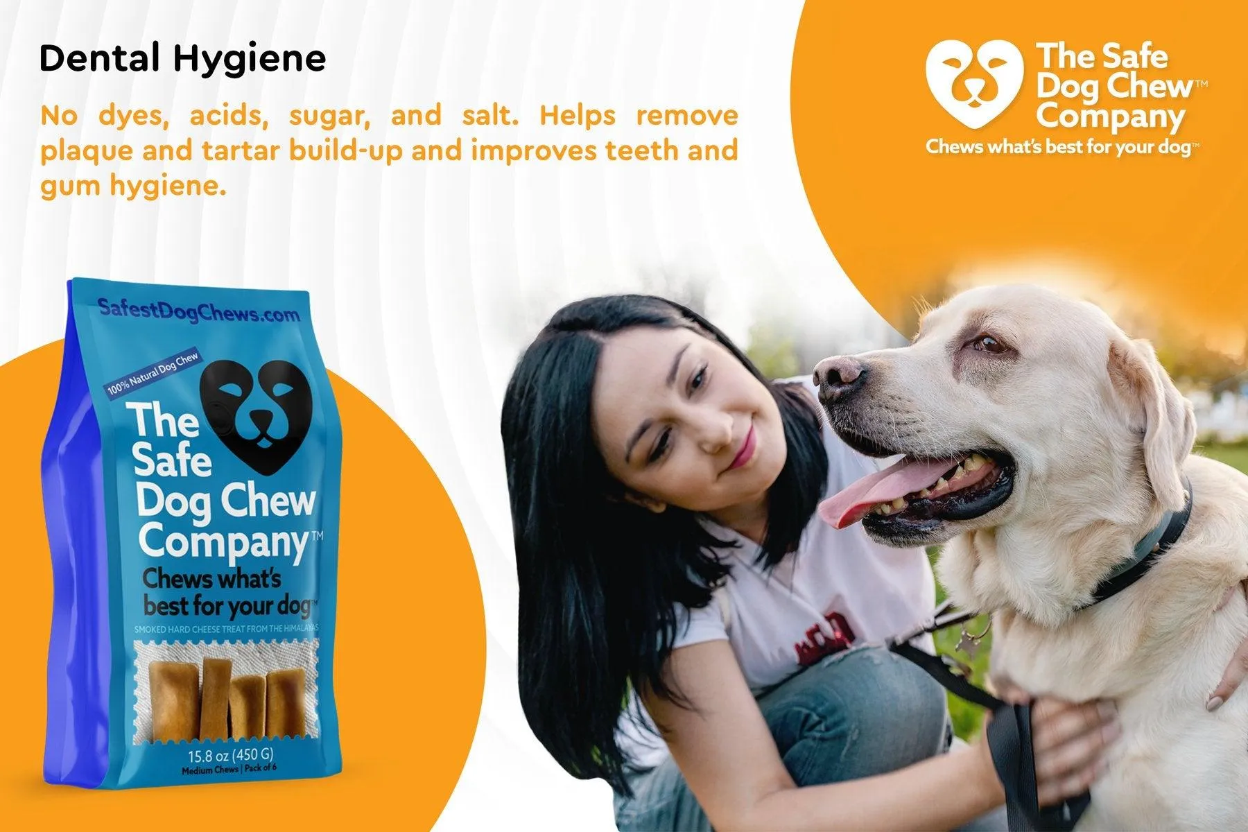 MEDIUM YAKS / Best for dogs under 35 lbs