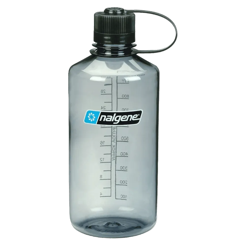 Nalgene Narrow Mouth 32oz Tritan Plastic Water Bottle, 32 Ounce