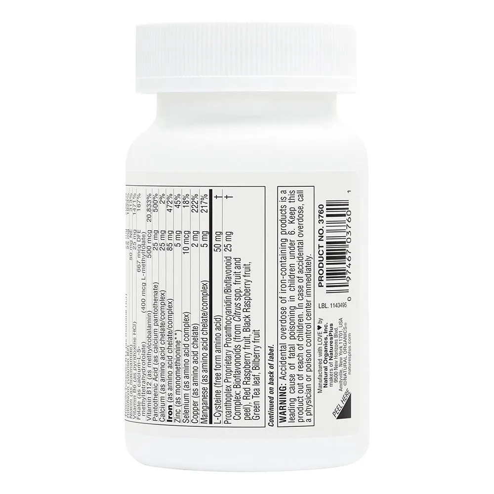 Nature's Plus Hema-Plex Slow Release Tablets 30ct