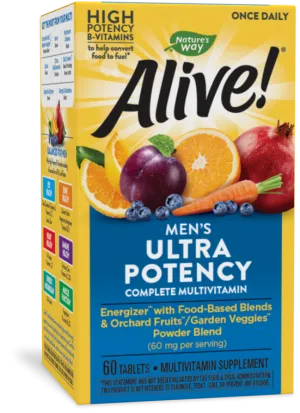 Nature's Way Alive Once Daily Men's Ultra Potency Multivitamin