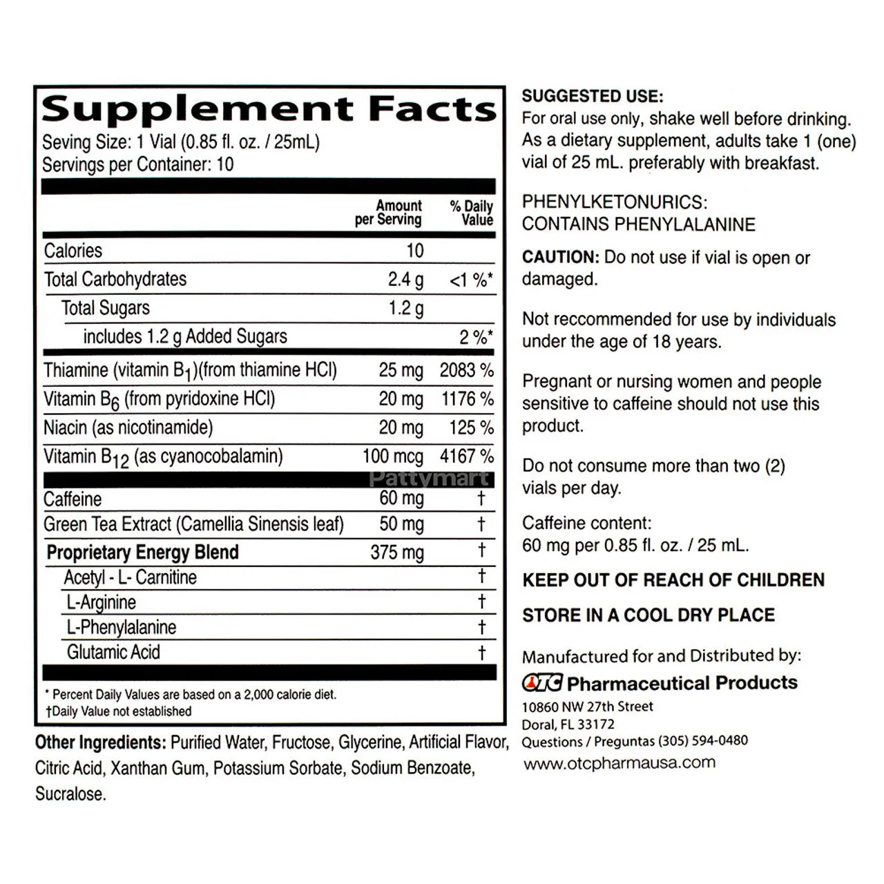 Neurobion Multivitamin   Energy Vials 10ct