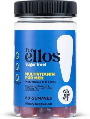 Oh My Vit Multivitamin For Men Sugar Free Gummies 60ct