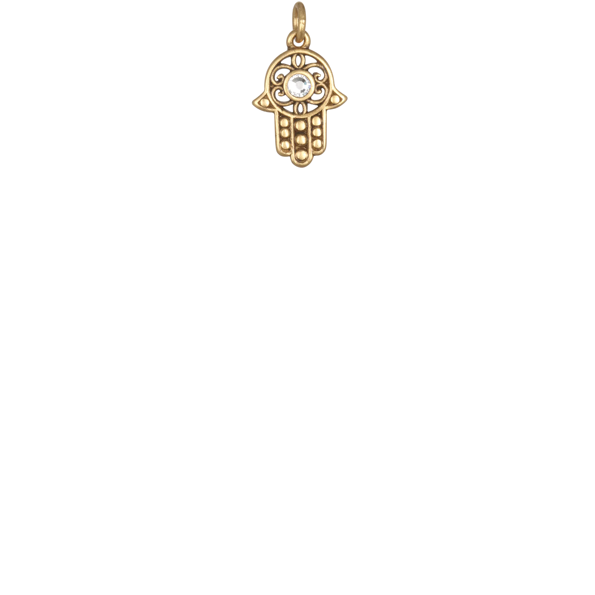Open Hamsa - Gold