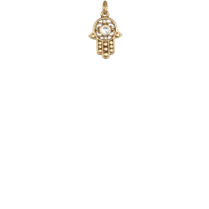 Open Hamsa - Gold