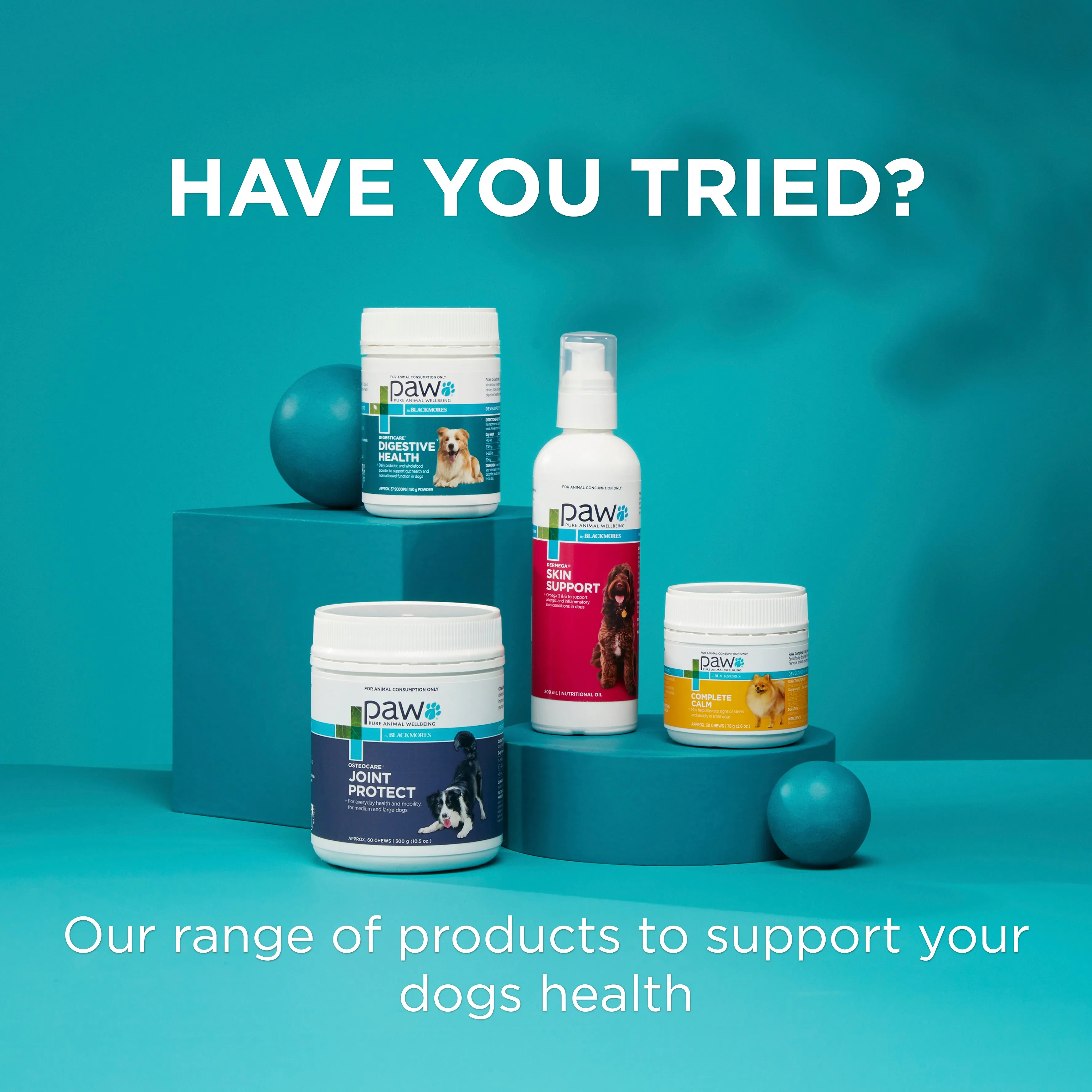 PAW - Wellness and Vitality Multivitamins for Dogs (60pk)