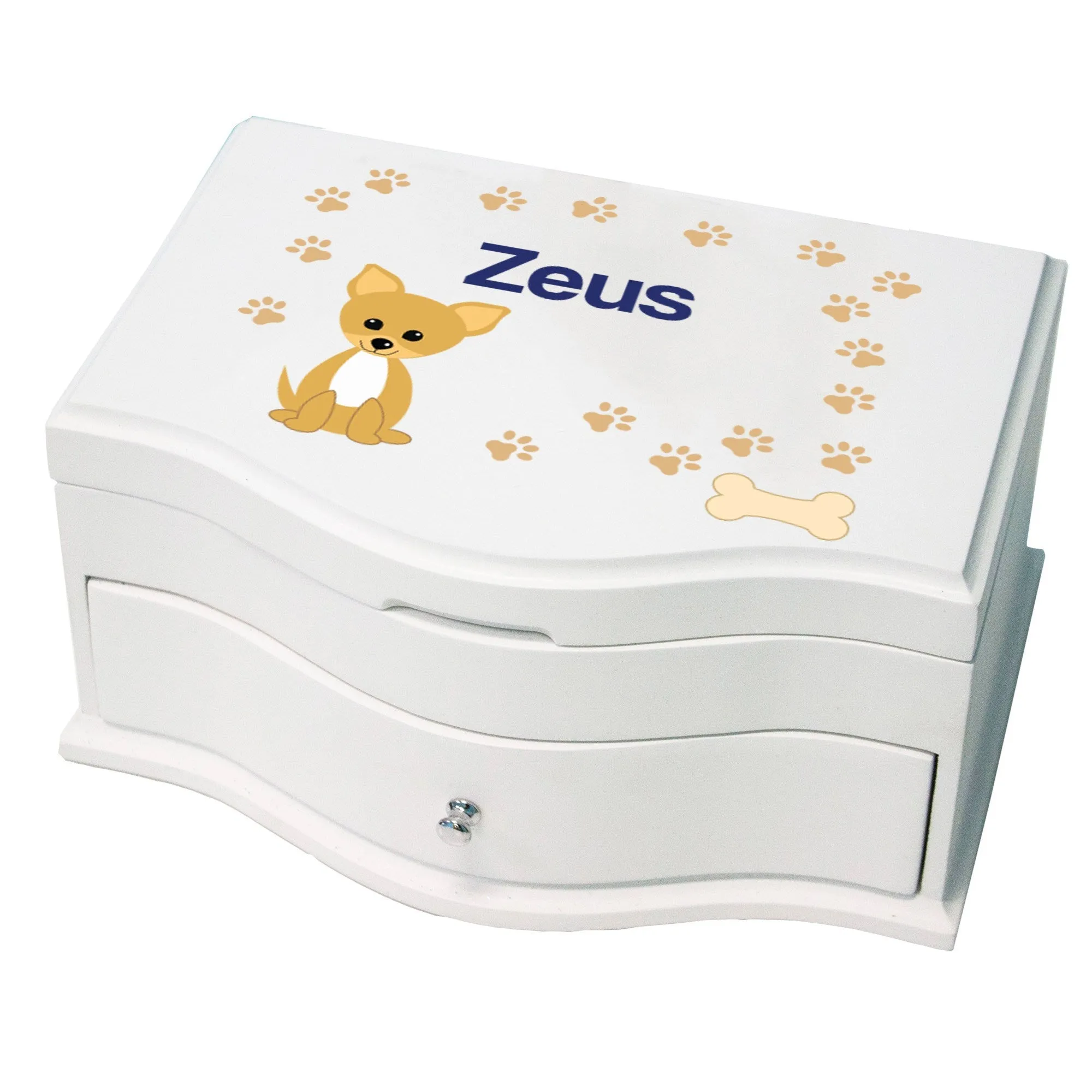 Personalized Dog Breed Deluxe Jewelry Box