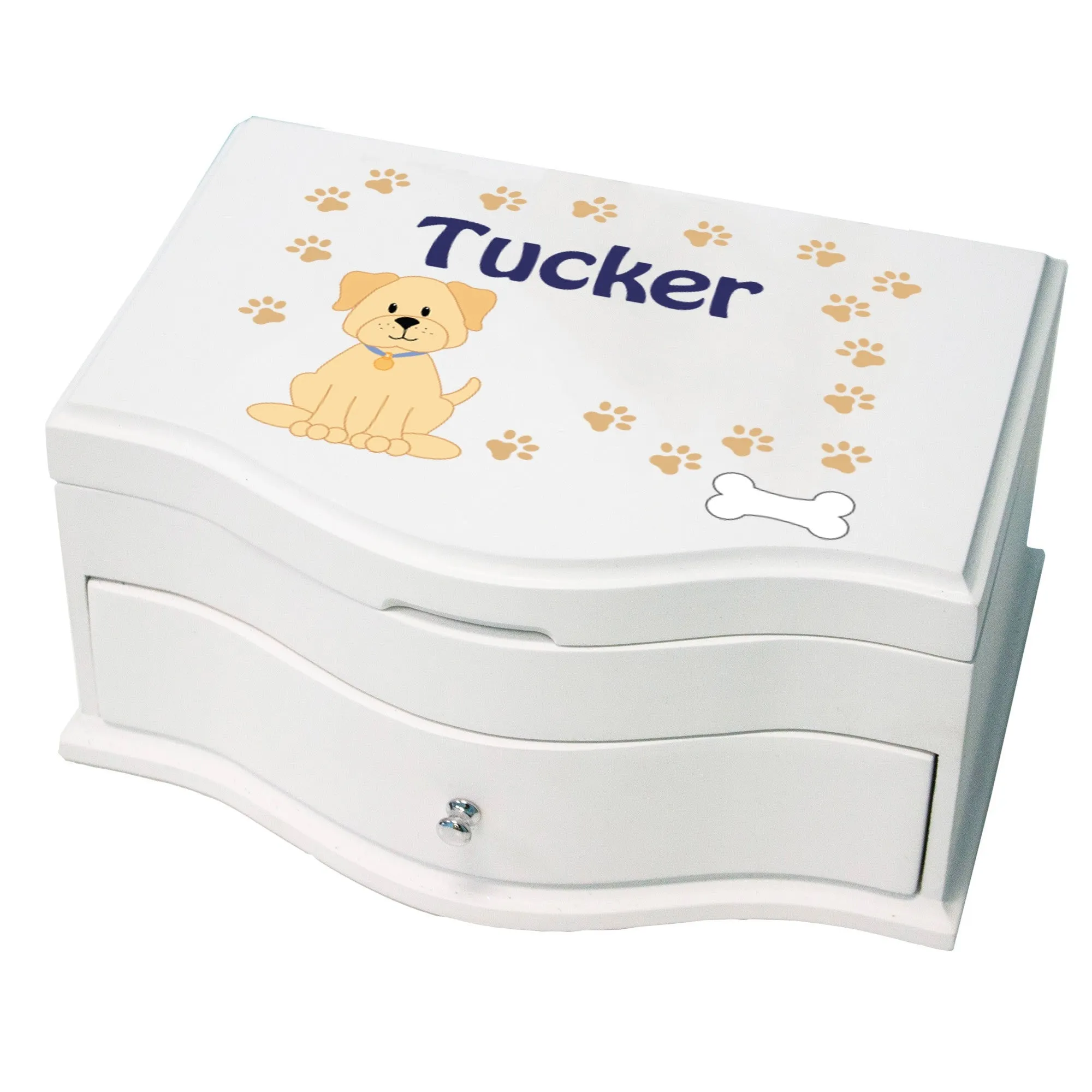 Personalized Dog Breed Deluxe Jewelry Box