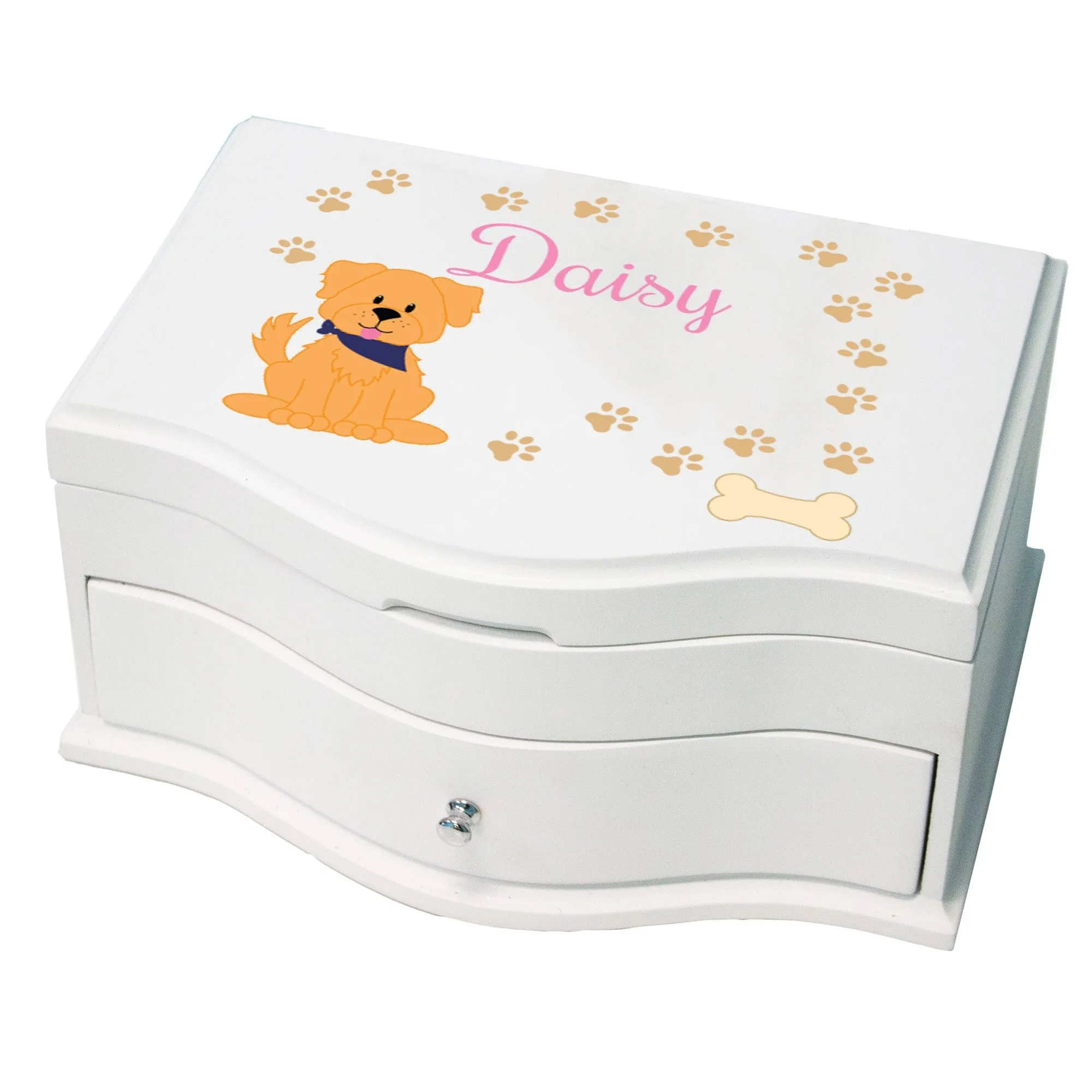 Personalized Dog Breed Deluxe Jewelry Box