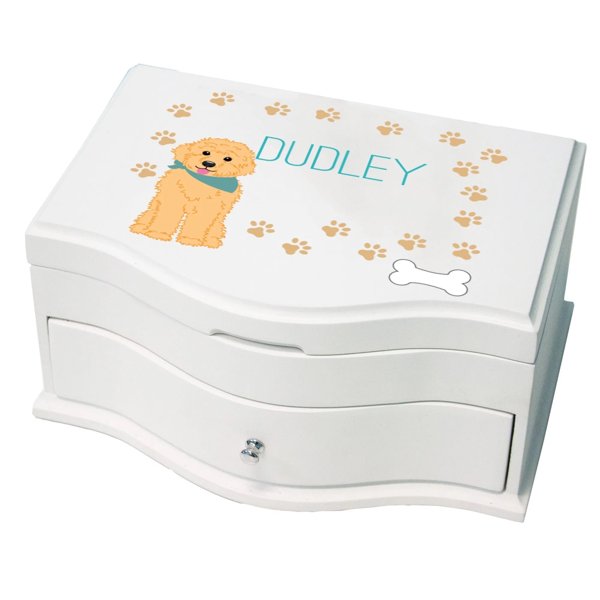 Personalized Dog Breed Deluxe Jewelry Box