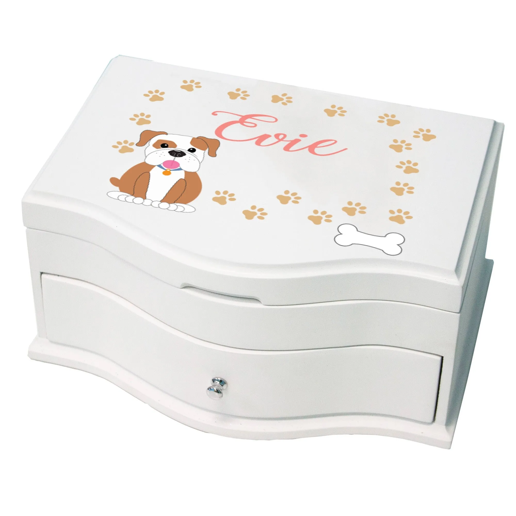 Personalized Dog Breed Deluxe Jewelry Box