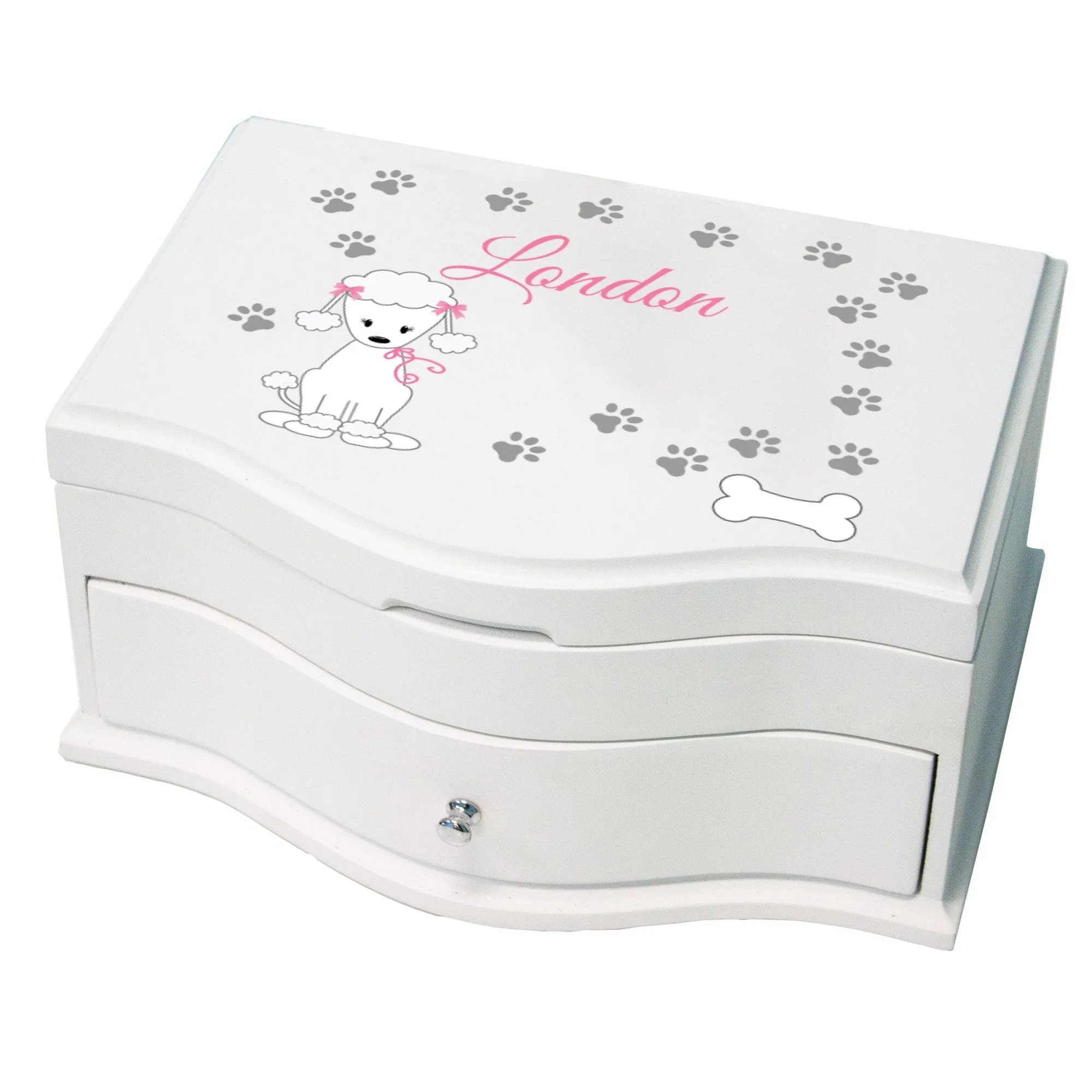 Personalized Dog Breed Deluxe Jewelry Box