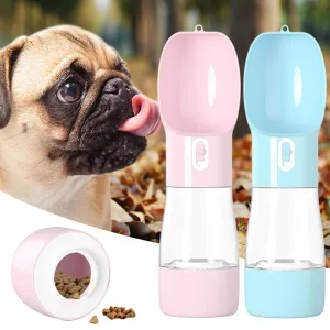 Portable pet dog water bottle Leak-proof