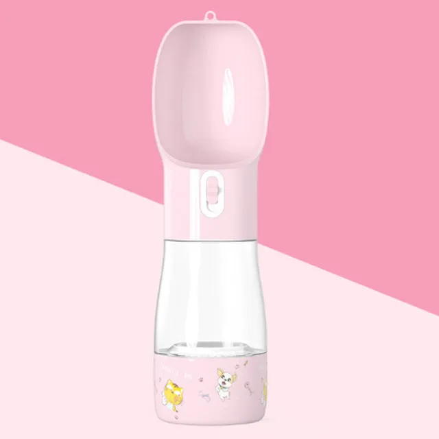 Portable pet dog water bottle Leak-proof