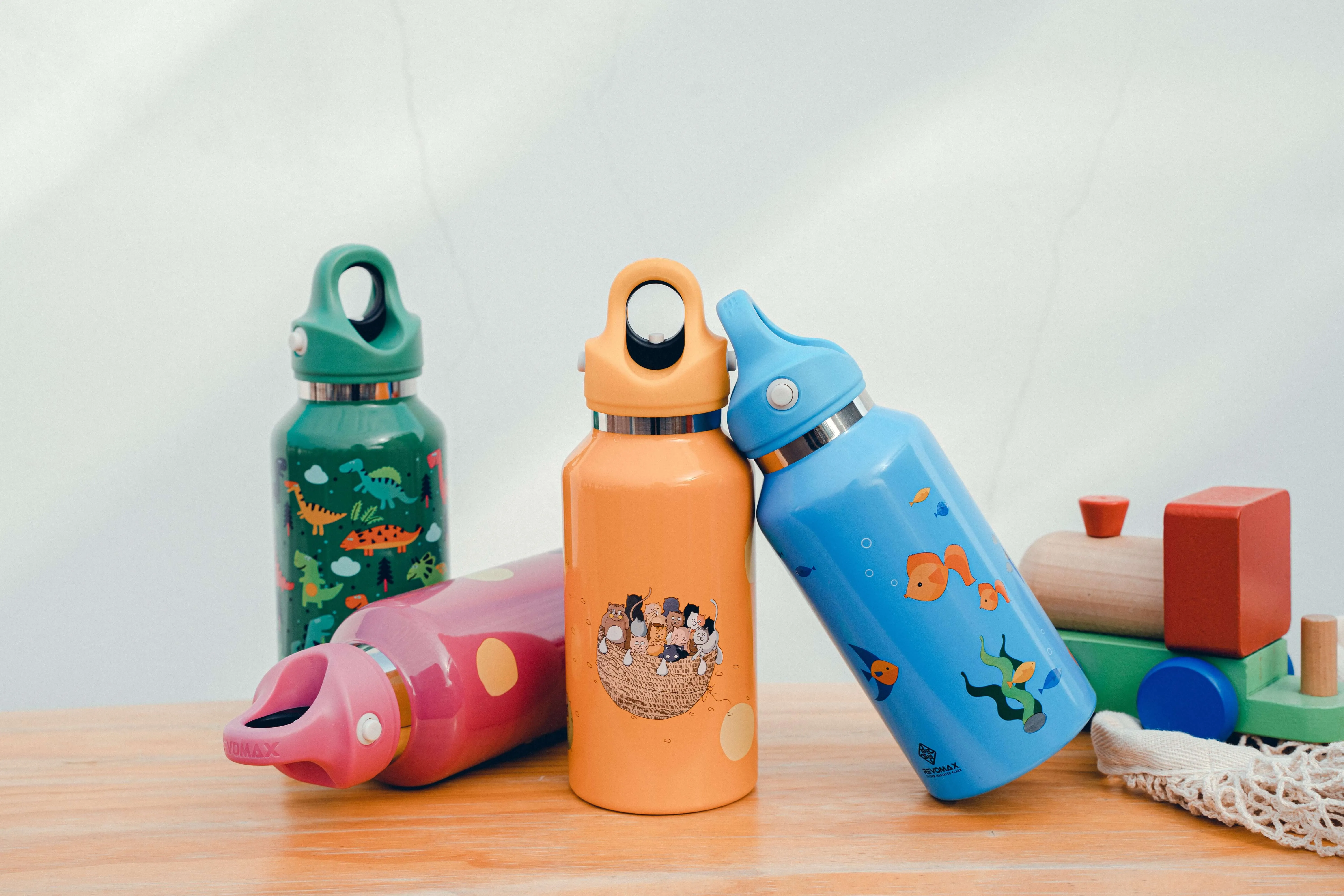 Revomax Leak-Proof Kids Water Bottle – 355ml