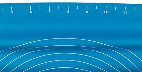 Silicone All-Purpose Baking Mat with Measurements | Non-Stick Pasty Mat for rolling dough | BPA-Free | Heat Resistant | Easy To Clean | Large Size (20” x 16”)