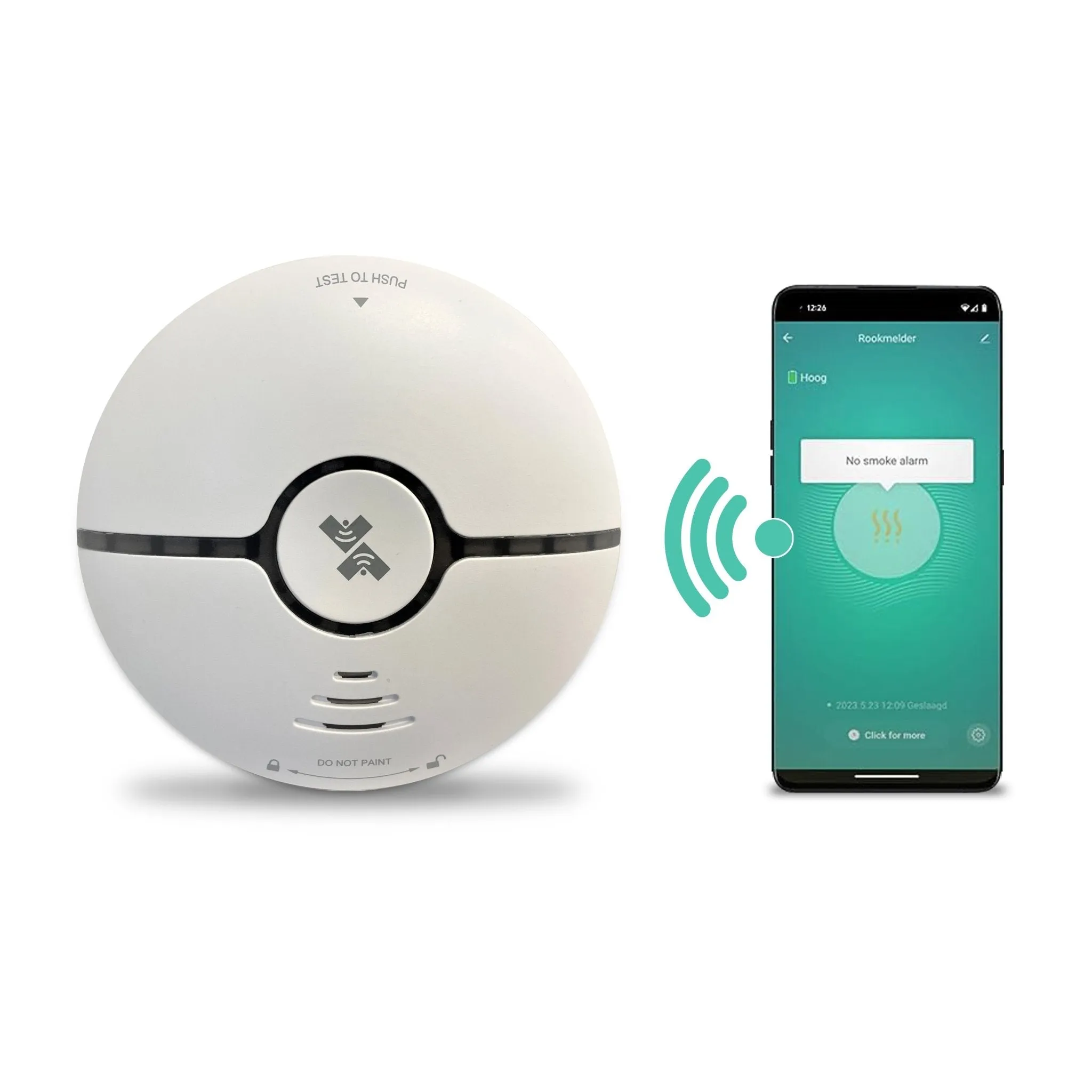 Smart Smoke Alarm - App Controlled Via Wi-Fi