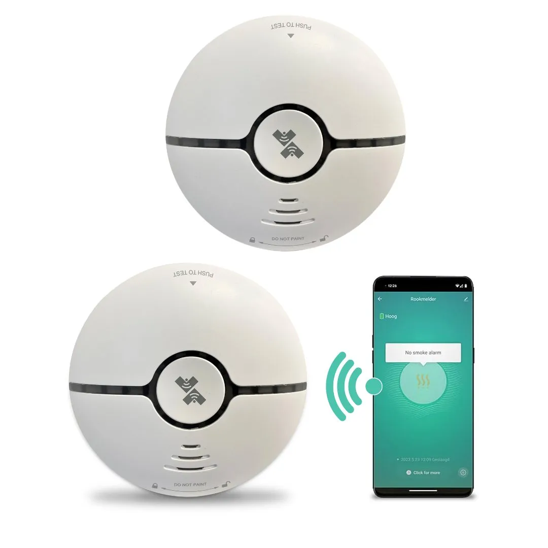 Smart Smoke Alarm - App Controlled Via Wi-Fi