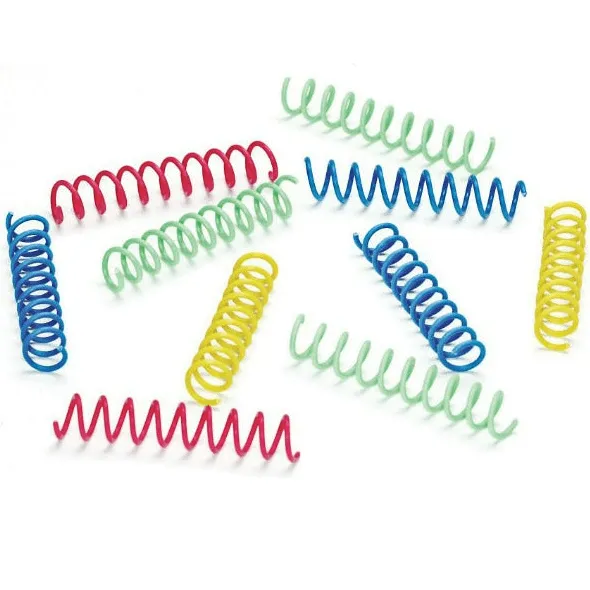 Spot Colorful Springs Cat Toy; Thin