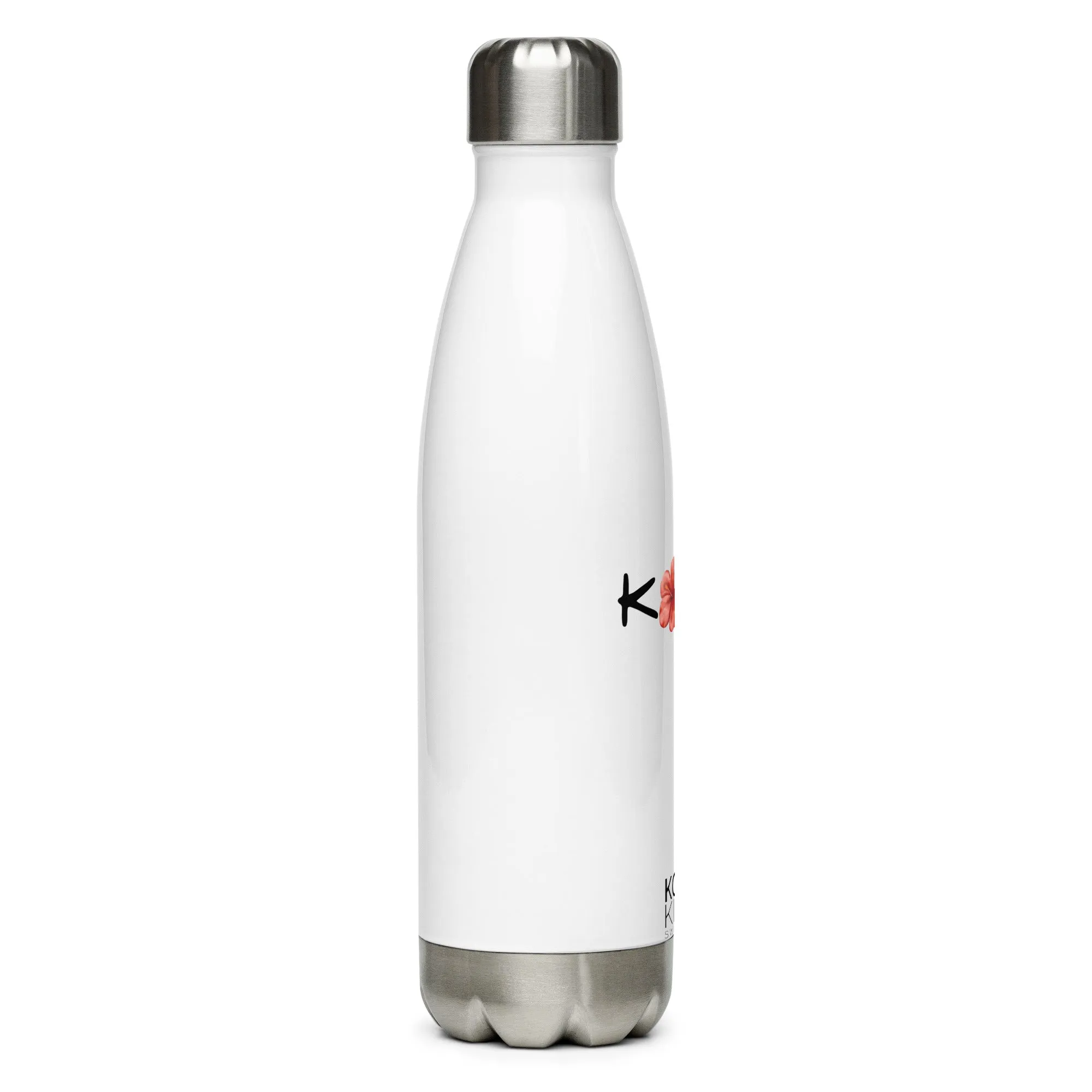 Stainless Steel Water Bottle - Kona Hibiscus