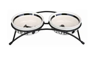 Trixie  Dog Pet Combination Feeder & Waterer