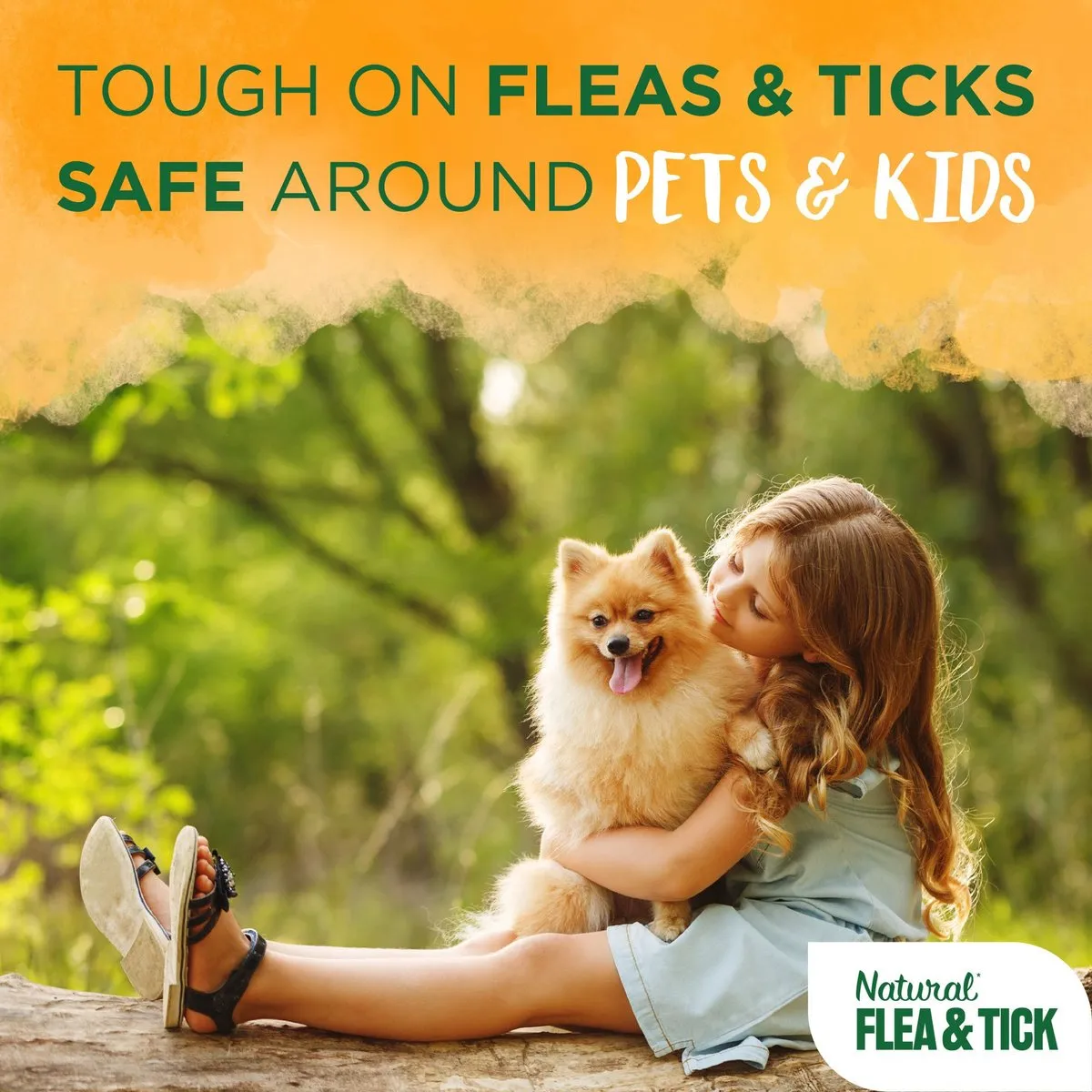 Tropiclean Natural Flea & Tick Soothing Shampoo for Dogs (20 oz)
