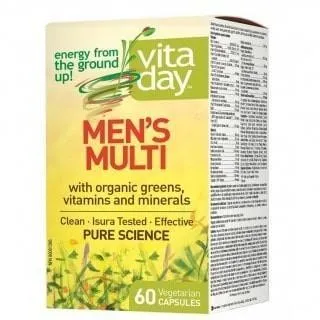 Vitaday - men's multi - 60 vcaps