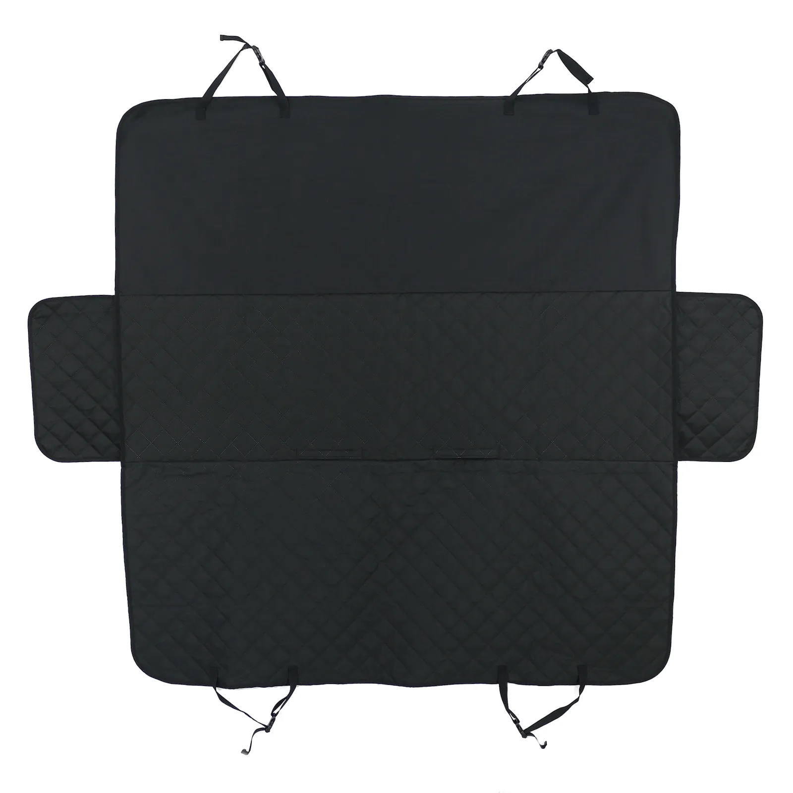 Water Resistant Dog Car Seat Protective Black Cover Rear Hammock