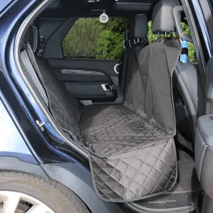 Water Resistant Dog Car Seat Protective Black Cover Rear Hammock