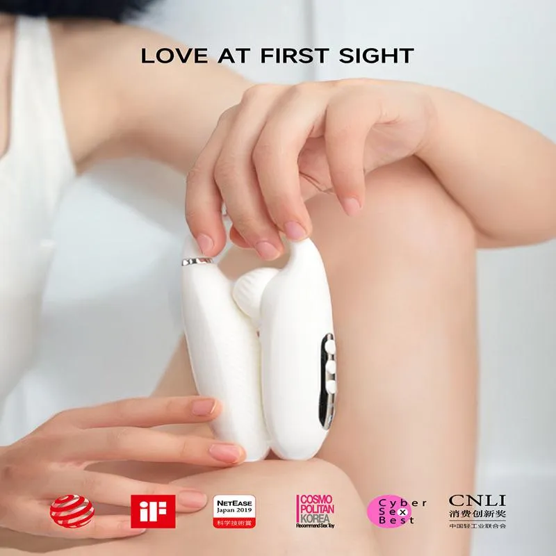 White Series Antibacterial -Magic Cannon Remote Suction & Shock Bang