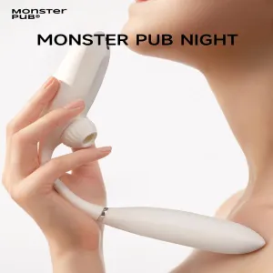 White Series Antibacterial -Magic Cannon Remote Suction & Shock Bang