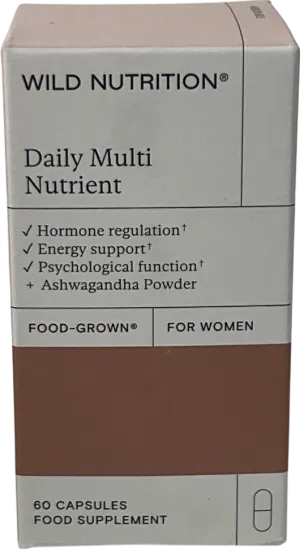Wild Nutrition Food-grown® Women's Daily Multi Nutrient 60 capsules